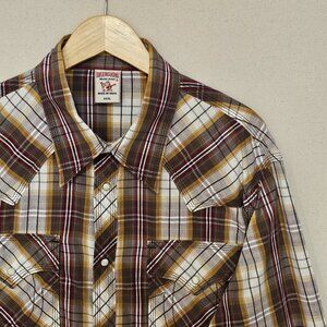 True Religion Western Style Snap Shirt XXXL